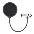 thumbnail image 2 of Cateissary Micrófono Filtro pop 360 grados Micrófono ajustable Pantalla de viento Micrófono de estudio de doble capa Filtro pop Cables de audio/vídeo, 2 of 6