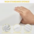 thumbnail image 2 of Full Bed Wedge Pillow Stopper,Bed Gap Filler (0-8"),Headboard Pillow,Mattress Gap Cover,Adjustable Foam Wedge Pillow (White 54"x10"x6"), 2 of 6