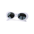 thumbnail image 1 of Lentes De Sol Ovalados Redondos Retro Uv Unisex Diseño Blanco, 1 of 5
