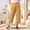 Yellow, variant on SIYUDAN Pants For Women Pants For Women Casual BlueAdult Pants Lightweight Summer Pants Women High Waisted Pants With Pockets Women Fall Pants