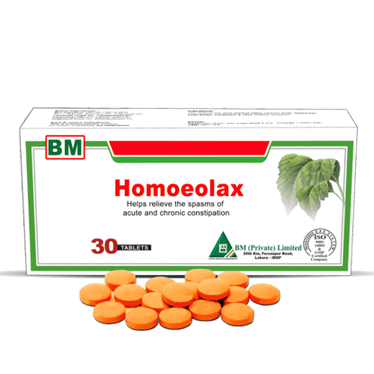 Homeolax 30 Tablets, A Gentle Herbal Laxative that Relieves the Spasms of Acute & Chronic Constipation, Fast Acting & Effect Relief with no Side
