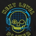 thumbnail image 3 of Instant Message - Gamer - Next Level Player - Toddler & Youth Short Sleeve Graphic T-Shirt, 3 of 6