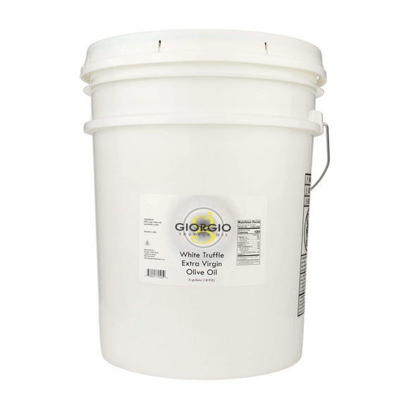 Truffle Extra Virgin Olive Oil - 5 Gallon / 640 oz for Bulk Food Service