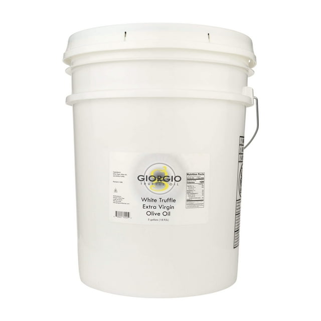 Truffle Huile d'Olive Extra Vierge - 5 Gallons / 640 oz pour Services Alimentaires en Vrac