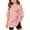 Light Pink, variant on WhouRiu Big Girls' T Shirts Short Raglan Sleeve Oversized Tshirt Children Comfy Summer Tops Gray,Sizes 10-11