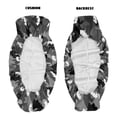 thumbnail image 5 of HUIACONG Gray Bat UTV Seat Covers Waterproof Easy to Install 2 PSC UTV Seat Covers Non-Slip Soft Fit for Kawasaki Mule 3010, 5 of 7
