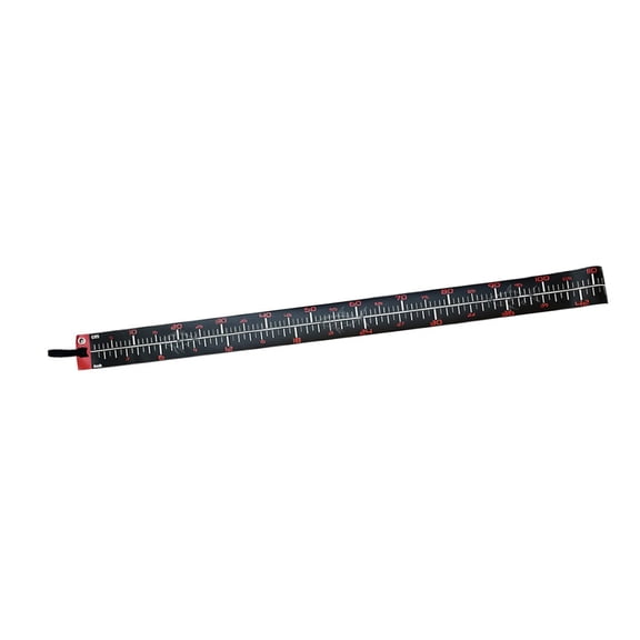 Foldable Fishing Measurement Tape Flexible Angling Ruler Fish Measuring Fish Length Gauge Fishing Measurement Device