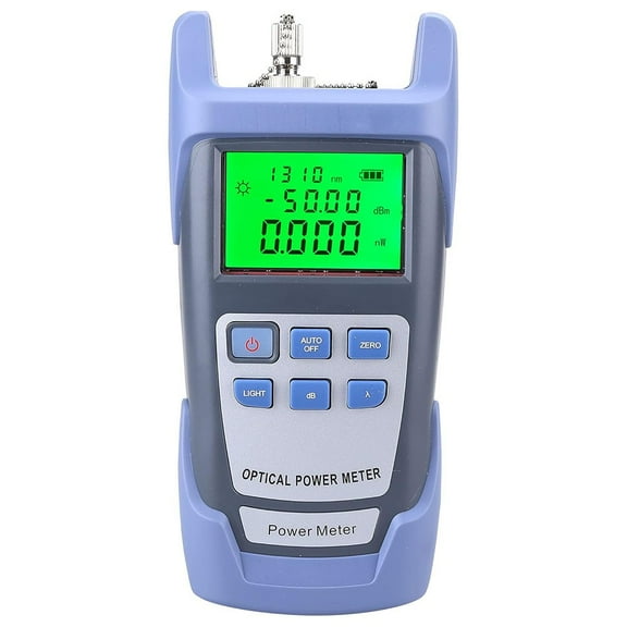 Fibre Optic Power Meter Compatible with Multiple Connectors and Wavelengths