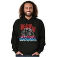thumbnail image 3 of Cool Ready To Crush Monster Truck Hoodie Hooded Sweatshirt Men Brisco Brands S, 3 of 6