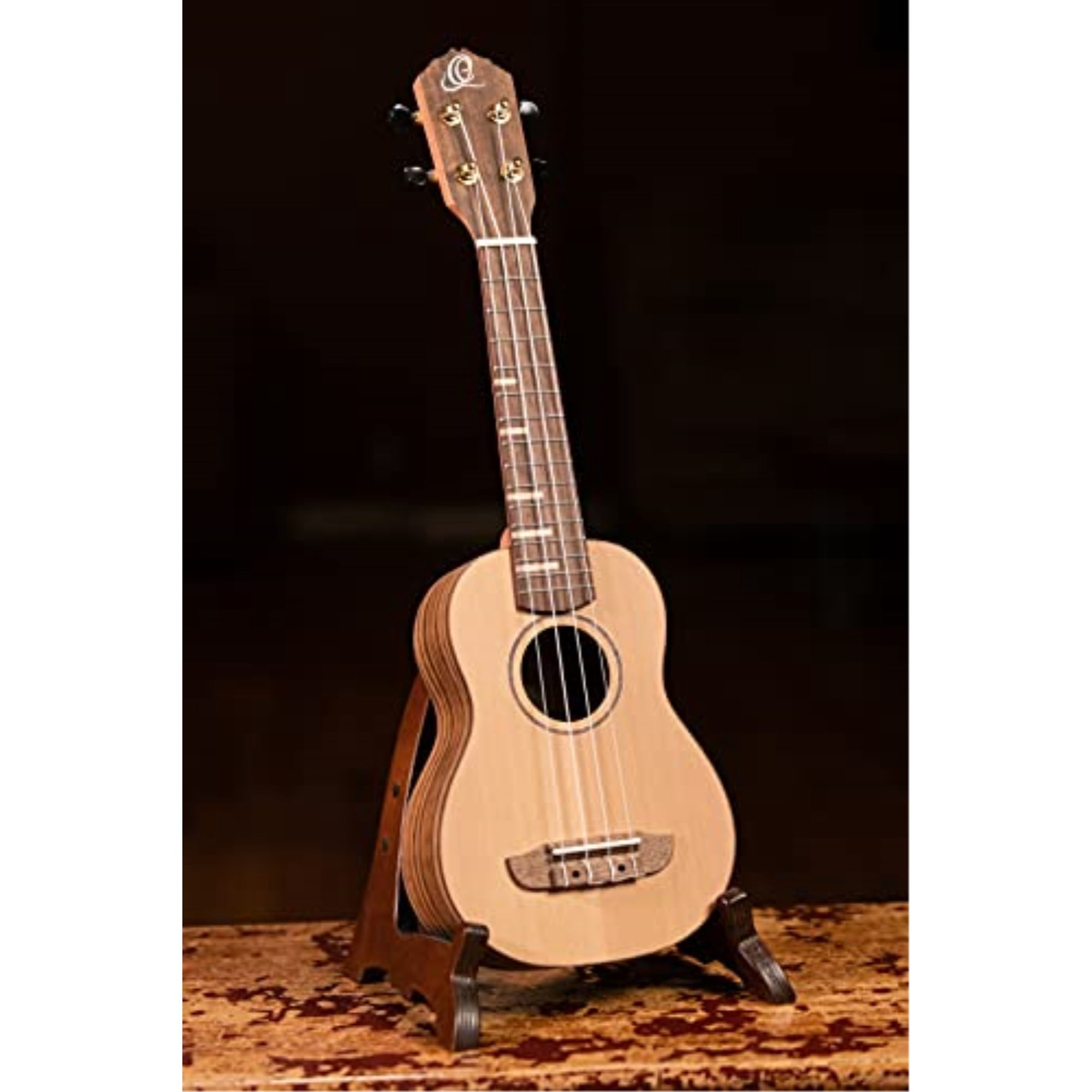 Timber Series Solid Top Soprano Ukulele with Bag