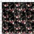 thumbnail image 4 of Soimoi Green Poly Georgette Fabric Peony Floral Decor Fabric Printed Yard 42 Inch Wide, 4 of 6