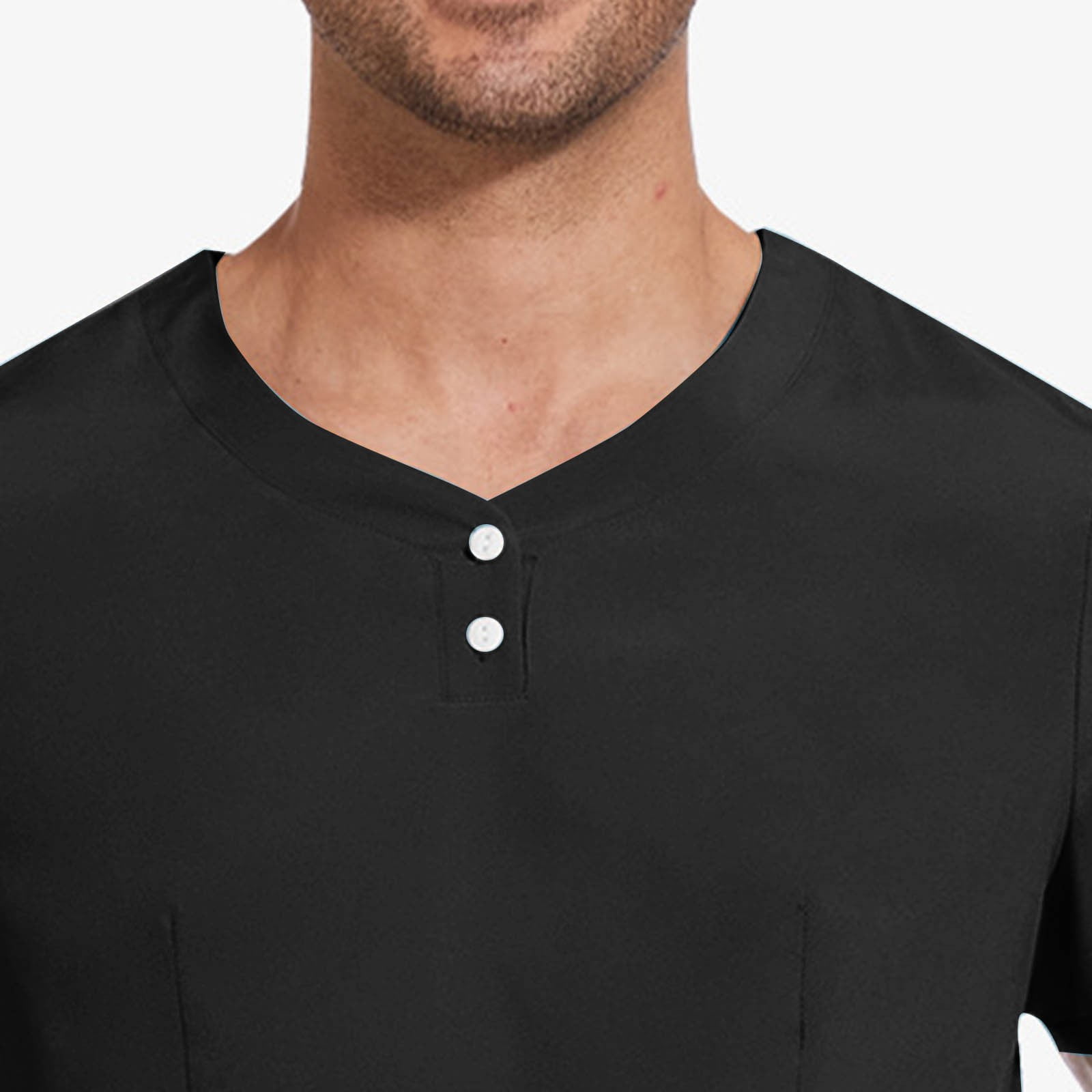 Aofany Scrubs for Men, Scrubs Medical Uniform Scrubs Set Medical Scrubs Top and Pants Scrubs Set for Men Summer Savings