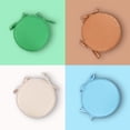 thumbnail image 6 of Thick Padded Beige Round Chair Cushion, 15 Inch Indoor Seat Pad with Secure Ties, 1 Pack, 6 of 6