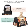 thumbnail image 3 of Basketball Premium Pet Carrier Bag - Durable 900D Oxford Cloth Fabric with Sherpa Base - Secure & Comfortable Travel - 17x10x11.8 in - Ideal for Small Dogs & Cats, 3 of 7
