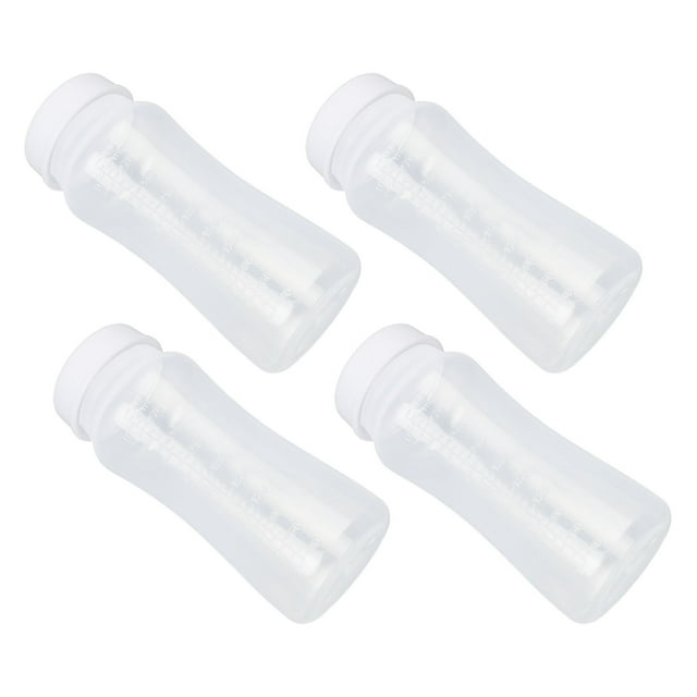 Botellas De Almacenamiento De Leche, 8 Piezas De Sellado Fácil De Limpiar Botellas De Almacenamiento De Leche Materna Para Extractores De Leche Eléctricos
