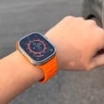 thumbnail image 3 of Correa de silicona para Apple Watch ultra 49mm 45mm 44mm 40mm 41mm 38 42mm Correa de pulsera deportiva para Iwatch Series 8 7 6 SE 5 4, 3 of 4