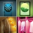 thumbnail image 3 of PUCACHI 3 Pieces Magnetic LED Art Display Lights, 13 RGB Colors, for Photo Frame Artwork, Wireless Painting with Remote Control, Party Home, Wall Decor Puck Lights, Black -RGB, 3 of 10