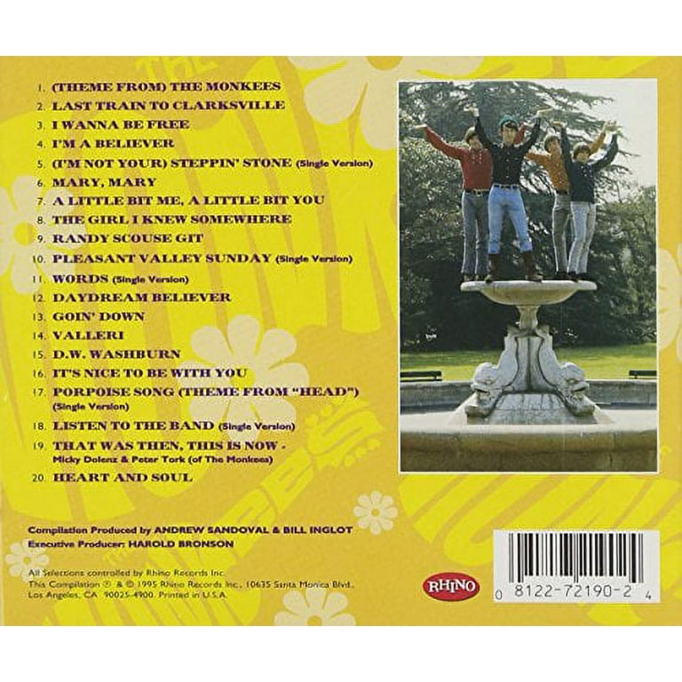 洋楽 The Monkees/20 Greatest Hits The Monkees 20 Greatest Hits | Dyna Music Entertainment