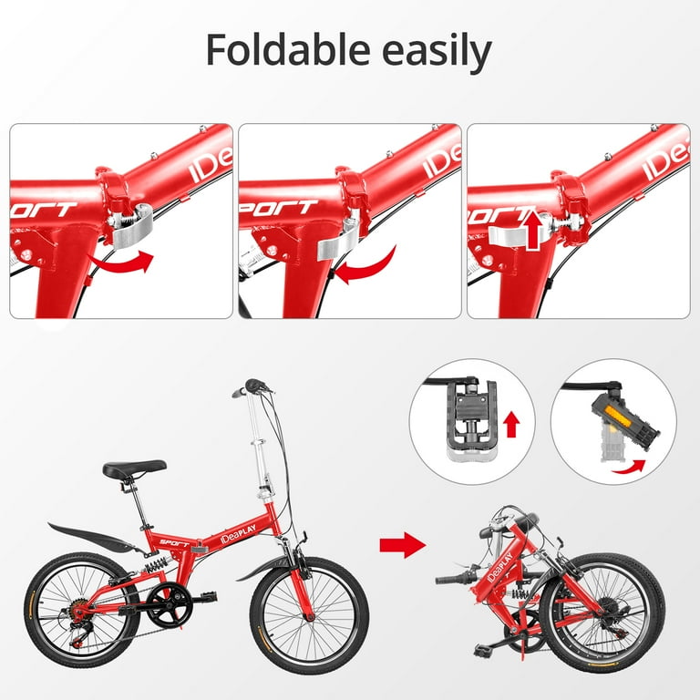 Mens foldable online bike