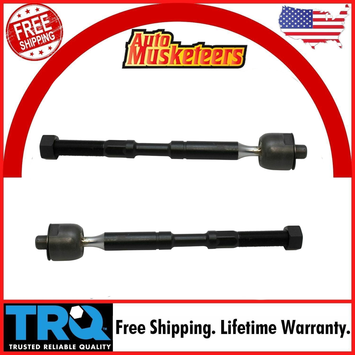 Inner Outer Tie Rod End LH Driver RH Passenger Set of 4 for 09-14 Nissan Murano 