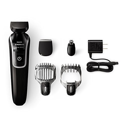 Philips Norelco Multigroom Series 3100, 5 attachments Nose Trimmer Shaver QG3330