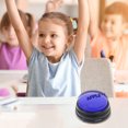 thumbnail image 4 of Recordable Talking Button with Led Function Learning Resources Buzzers Pink, 4 of 9