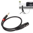 thumbnail image 1 of Cable XLR hembra a TRS ANGGREK 635 mm Carcasa de Aleación de Aluminio 3 Pines, 1 of 8