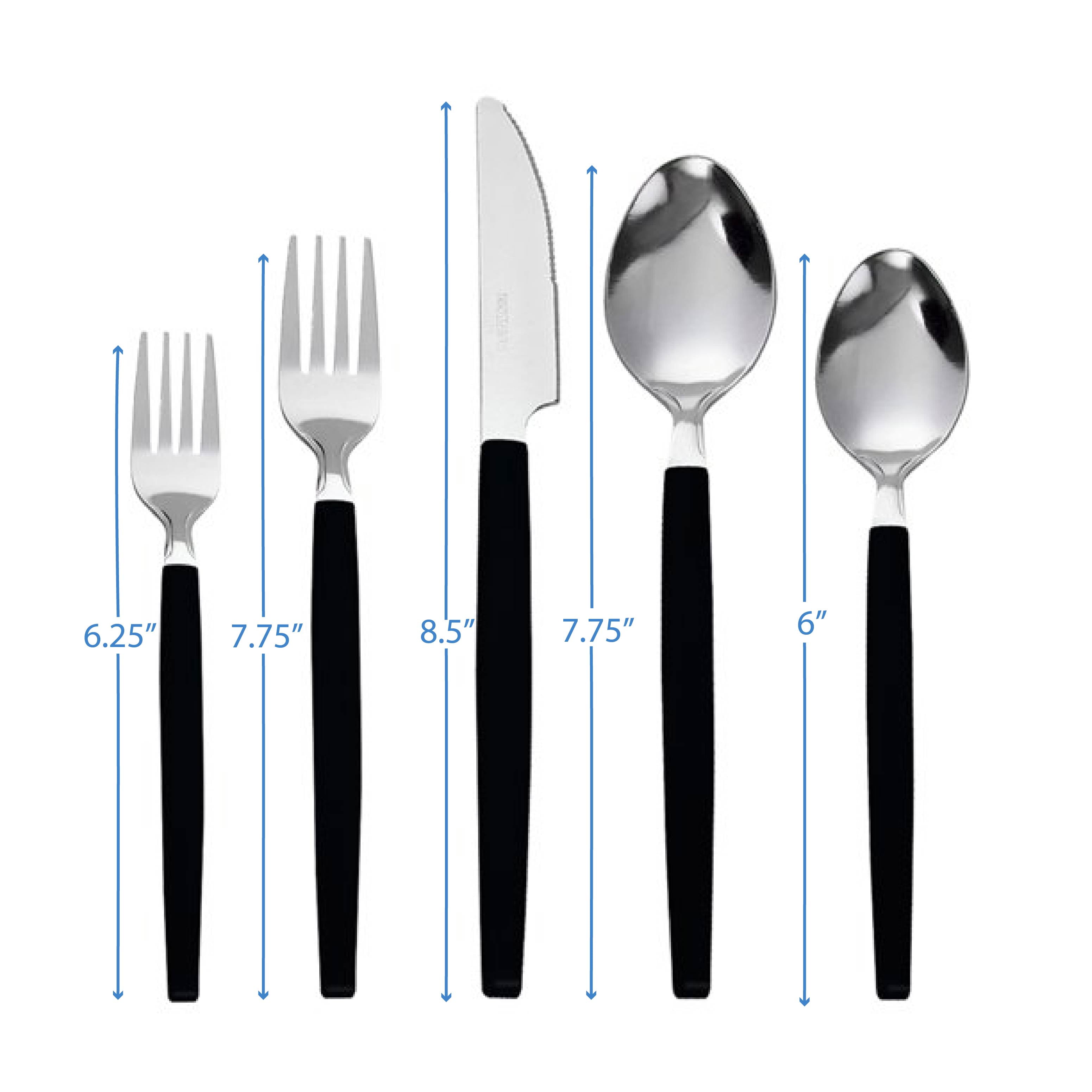 HEMOTON 1 Set White and Blue Porcelain Silverware Silverware Flatware  Cutlery Set Stainless Steel Utensils Cutter Fork Spoon Chopsticks Set