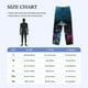 thumbnail image 4 of Fotbe Punk Style Blue Haired Skull Pantalones de Pijama para Hombre, Pantalones de Dormir, Pantalones de Casa con Cintura Ajustable y Bolsillos-Small, 4 of 6