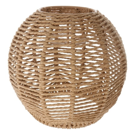 

Frcolor Lamp Light Lampshade Shade Rattan Pendant Cover Woven Chandelier Ceiling Wicker Fixture Weaving Lights Lampshades Dome