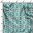 thumbnail image 2 of Soimoi Green Poly Georgette Fabric Leopard Animal Skin Print Sewing Fabric Yard 52 Inch Wide, 2 of 6