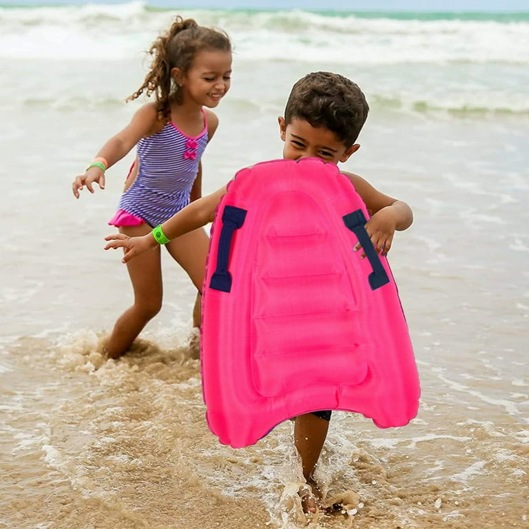 Pool Inflatable Bodyboards Swimming Float Kickboard Learning Bodyboards Children Surfboard Outdoor Inflatable Surf Body Board For Beach Float Kids Water Slip