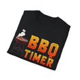 thumbnail image 4 of Funny BBQ Timer - Barbecue Grill Grilling Novelty Art Unisex T-Shirt, 4 of 4