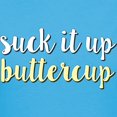 thumbnail image 3 of CafePress - Suck It Up Buttercup Women's Classic T Shirt - Women's Traditional Fit Dark T-Shirt, 3 of 4