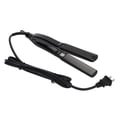 thumbnail image 1 of Plancha para alisar el cabello eléctrica profesional, rizador, plancha para el cabello de doble uso, 220V, color negro, 1 of 8