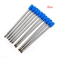 thumbnail image 2 of SENRISE 20pcs Replaceable Ballpoint Pen Refill 0.5mm Metal Point Refill Writing Blue and Black, 2 of 7