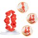 thumbnail image 1 of 6 pulseras de silicona con forma de corazón rojo y rosa para niños y adultos, juguetes de descompresión para el día de San Valentín, 1 of 8