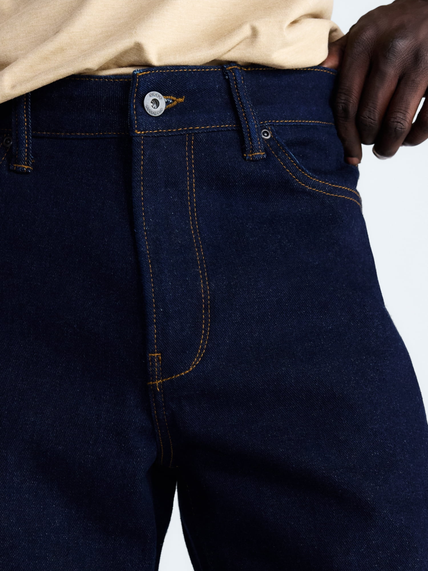 Free Assembly Men's Loose Fit Jeans, Waist Sizes 29-40