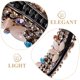 thumbnail image 3 of Nestingho Clip Para Largo Estilo Vintage Con Rhinestones Y Seguro Para Peinados Sofisticados, 3 of 8