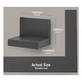 thumbnail image 3 of Repisas decorativas Command de pizarra, 2 unidades, soportan 900 g, 3 of 9