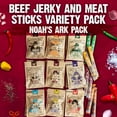 thumbnail image 3 of Righteous Felon Jerky & Meat Sticks Variety Pack - High Protein Gifts for Men (Noah's Ark 26 Pack), 3 of 9
