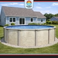 thumbnail image 2 of Lake Effect Pools 24' Round x 52" Height Fallston Above Ground Swimming Pool with 25 Gauge Antilles Dolphin Liner, 2 of 6