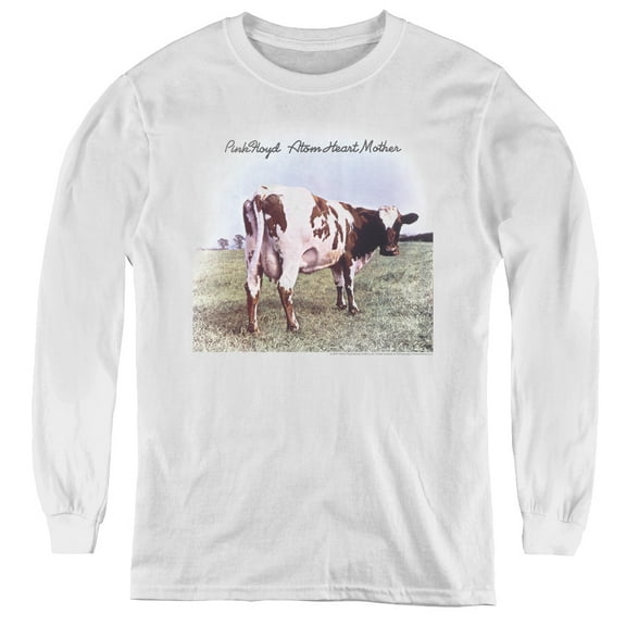 Pink Floyd Atom Heart Mother Youth Long Sleeve T-Shirt Tee White