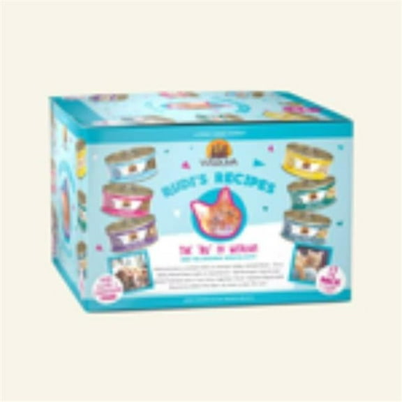 Weruva 810028241930 5.5 oz Cat Rudi Recipe Variety Pack - Case of 12