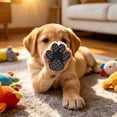 thumbnail image 5 of huayou Non Slip Dog Paw Protector Pads, Breathable Anti Wear Foot Stickers, 4 Pack, Decoration, for Pet Outdoor Use, 1.57x1.3 inch, Black, 5 of 7