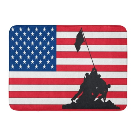 GODPOK Date America 4Th July Flag Best Day Rug Doormat Bath Mat 23.6x15.7