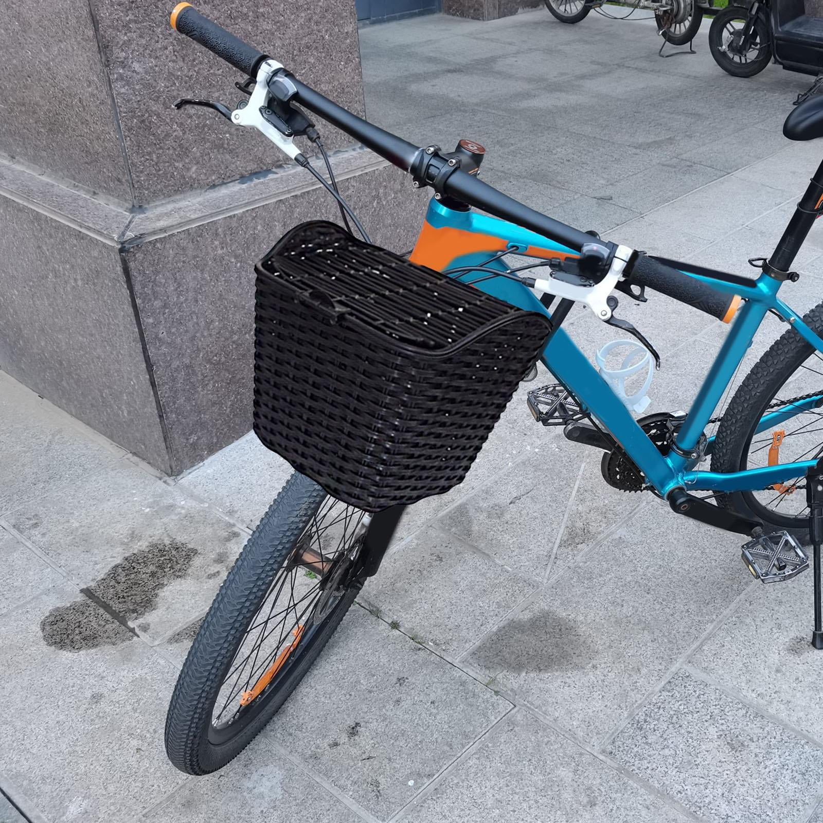 Multi Purpose Bike Basket with Cover Hanging Electric Handlebar