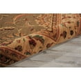 thumbnail image 3 of Nourison Living Treasures 94" Round Wool Indoor Rug in Green, 3 of 4