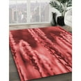 thumbnail image 3 of Ahgly Company Machine Washable Indoor Rectangle Transitional Red Area Rugs, 5' x 7', 3 of 7