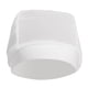 thumbnail image 3 of Turbante indio de malla elástica para quimioterapia para mujer, hiyab musulmán para dormir, color blanco, 3 of 9